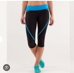 Lululemon Run Pace Crop Legging Size 6●